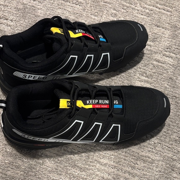 Ortho Balance Keep Running' Athletic Sneakers with Yellow Accent size 12 - Picture 2 of 7